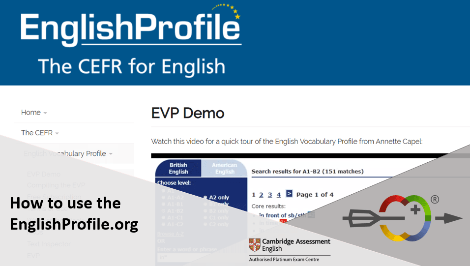 How to use the EnglishProfile.org